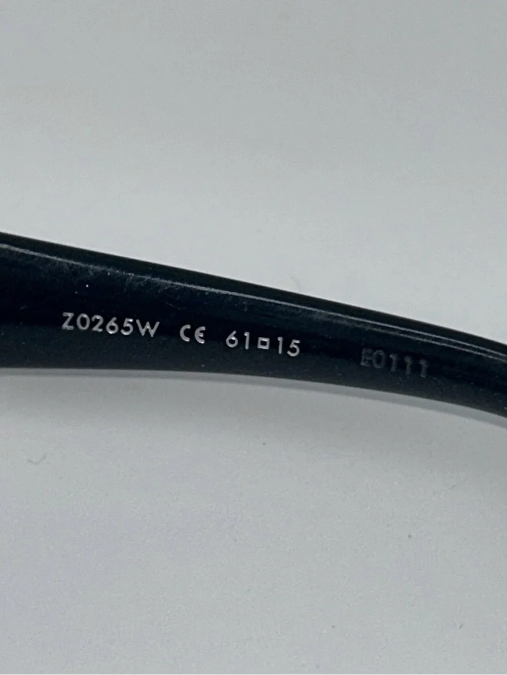Louis Vuitton Iris PM Z0333E Black Silver Rhinestone Sunglasses Monogram Oval